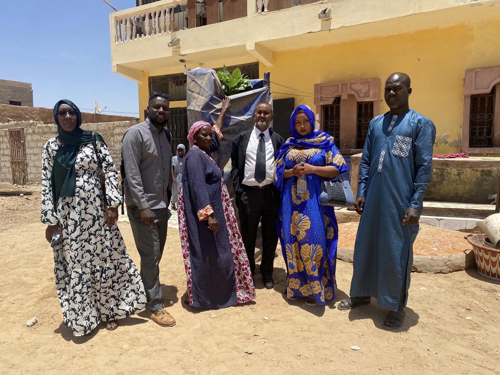 EPAM : Visite de l’équipe du projet engagement citoyen de la Caritas dans le cadre de l’évaluation des activités